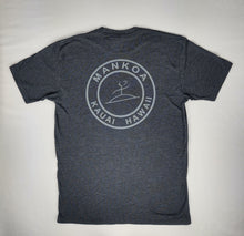 Load image into Gallery viewer, Limited Edition Adult Unisex Crew Tee Charcoal Grey Kauai Logo
